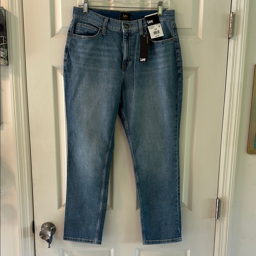 Lee Blue Slim Straight Jeans Classic Style